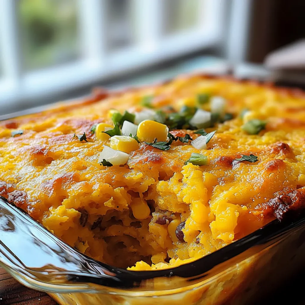 Mexican Cornbread Casserole