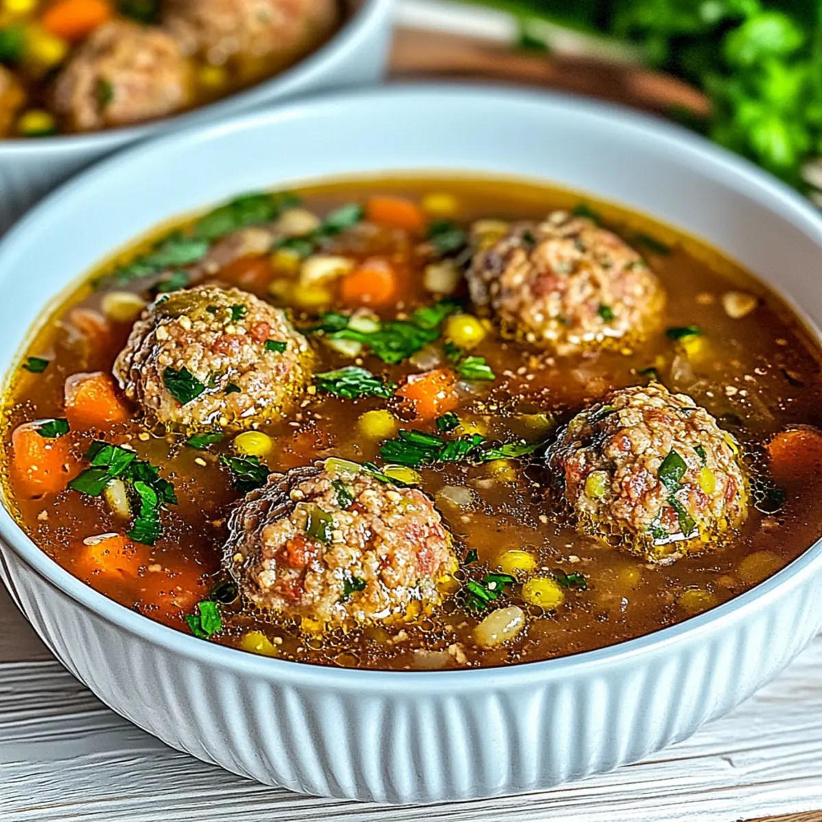 Meatball Soup