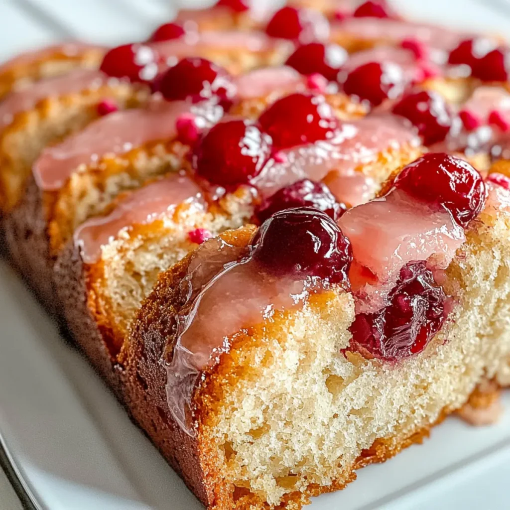 Valentine's Day Sweet Soft Cherry Bread