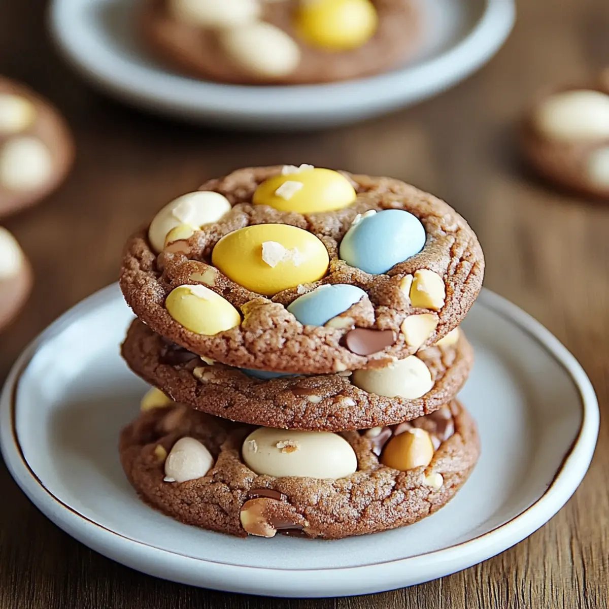 Cadbury Egg Cookies