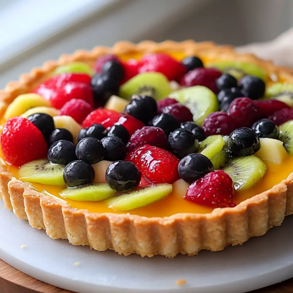 Summer Fresh Fruit Tart
